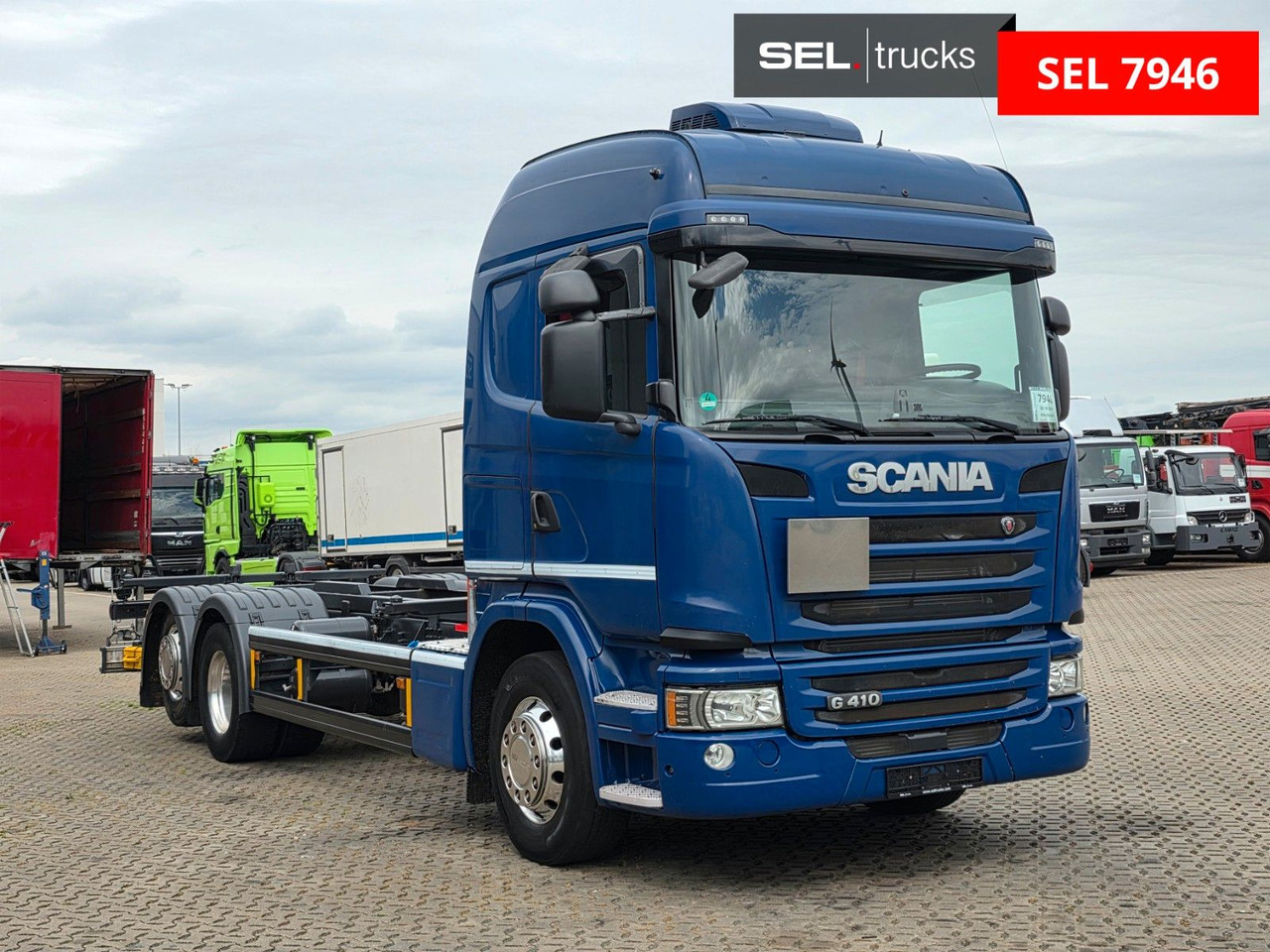 Scania G 410 LB6X2*4MNB / Retarder/PTO/ADR/Lenkachse - Camião transportador de contêineres/ Caixa móvel: foto 3 Scania G 410 LB6X2*4MNB / Retarder/PTO/ADR/Lenkachse - Camião transportador de contêineres/ Caixa móvel: foto 3