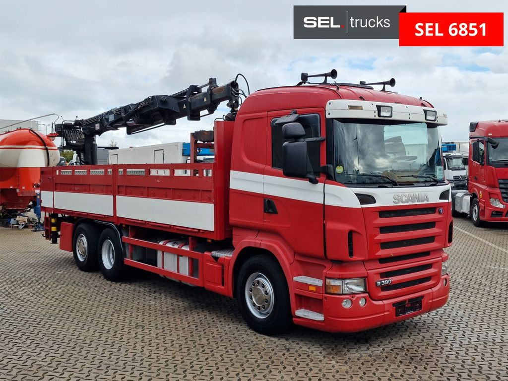 Scania R 380 LB6X2*4MNA / Retarder / HIAB / Lenkachse Scania R 380 LB6X2*4MNA / Retarder / HIAB / Lenkachse - Camião grua, Camião de caixa aberta/ Plataforma: foto 3 Scania R 380 LB6X2*4MNA / Retarder / HIAB / Lenkachse Scania R 380 LB6X2*4MNA / Retarder / HIAB / Lenkachse - Camião grua, Camião de caixa aberta/ Plataforma: foto 3