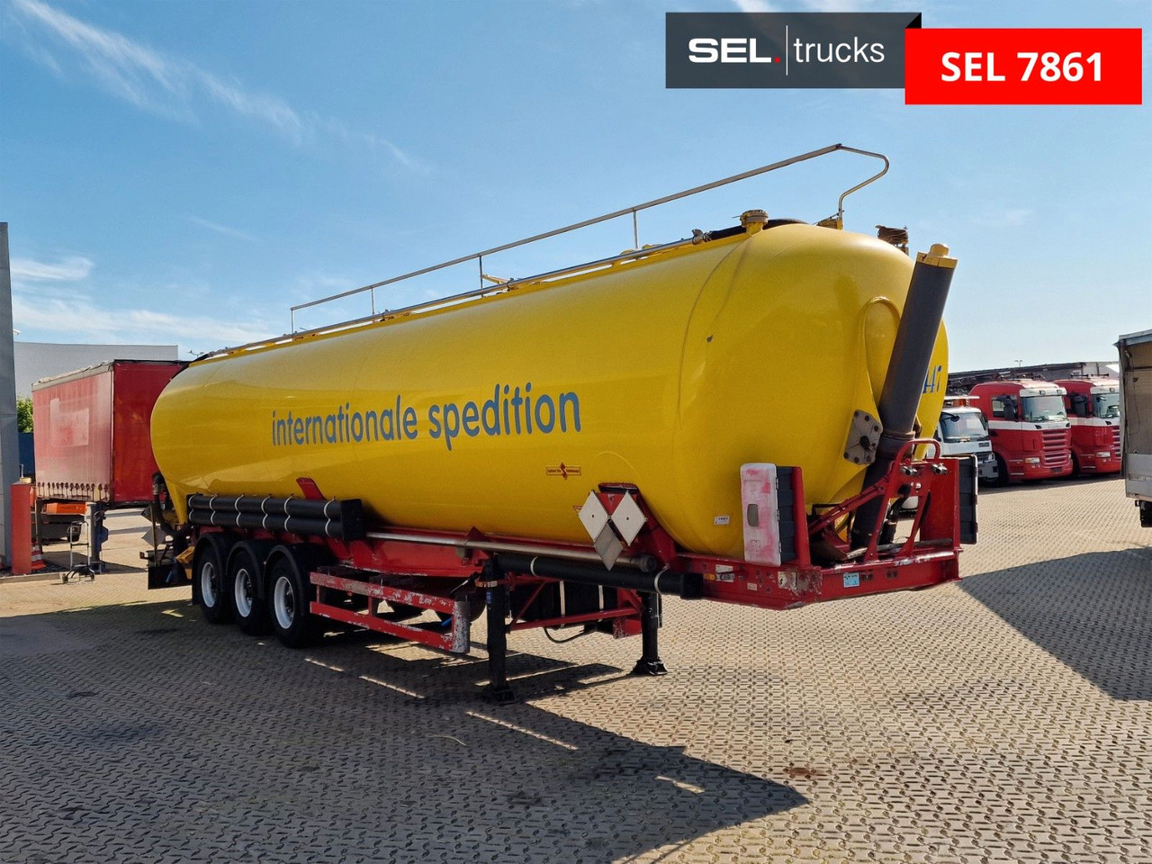 Spitzer SK 2766 CAL GGVS / Kippsilo / 66 m3 / ADR ATDR A - Semi-reboque silo: foto 3 Spitzer SK 2766 CAL GGVS / Kippsilo / 66 m3 / ADR ATDR A - Semi-reboque silo: foto 3