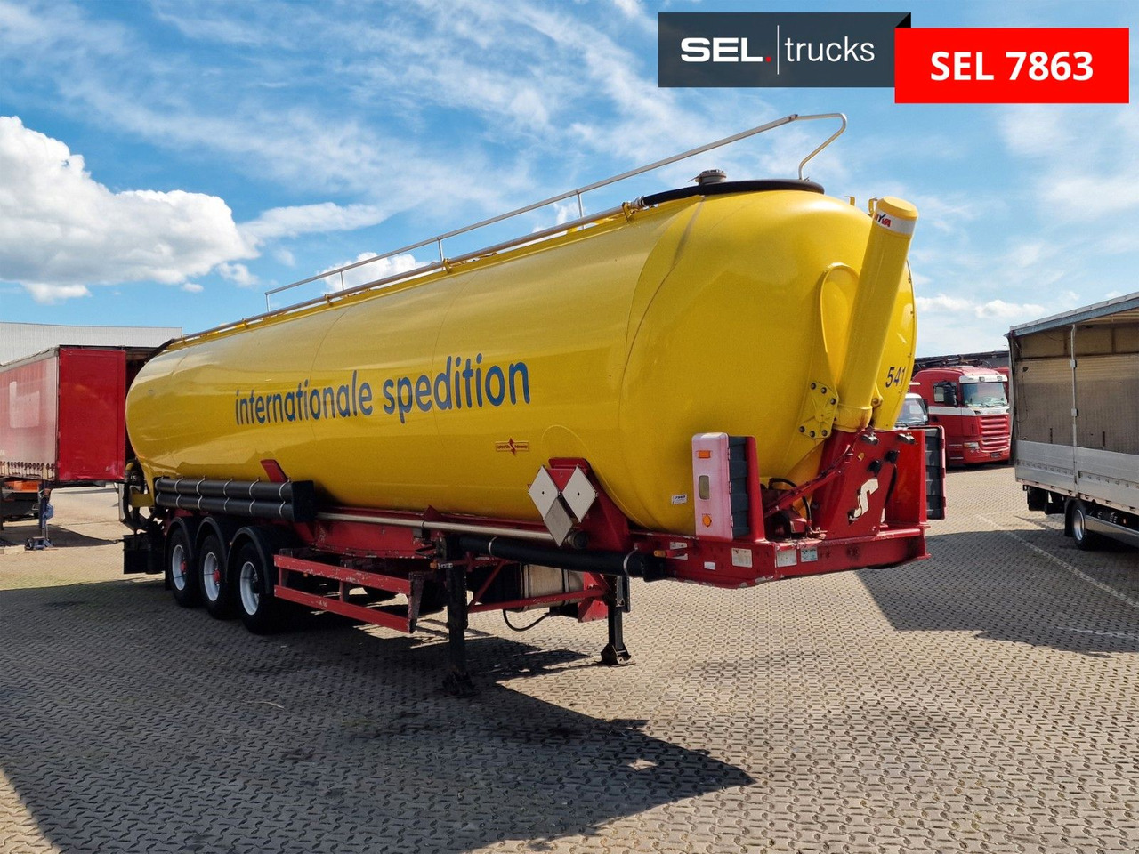 Spitzer SK2766 CAL GGVS / Kippsilo / 66m3 / ADR AT - Semi-reboque silo: foto 3 Spitzer SK2766 CAL GGVS / Kippsilo / 66m3 / ADR AT - Semi-reboque silo: foto 3