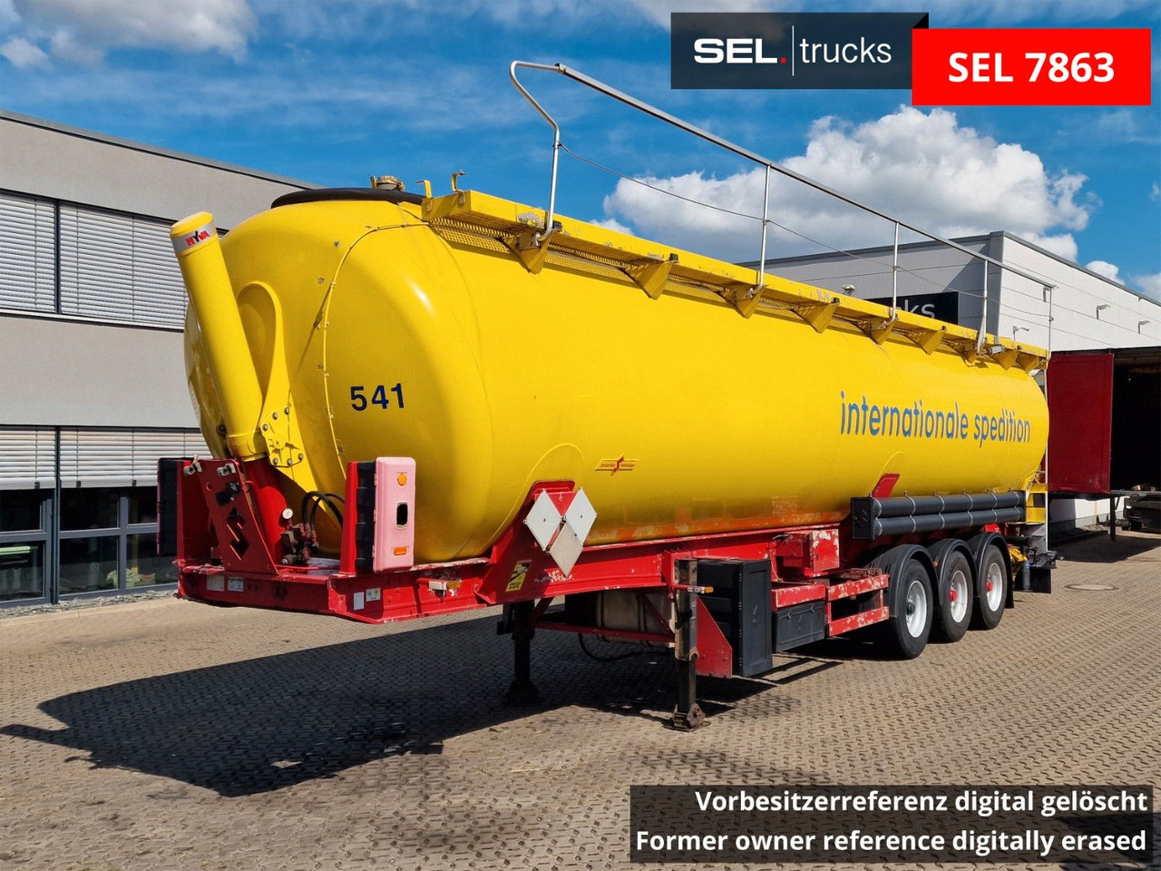Spitzer SK2766 CAL GGVS / Kippsilo / 66m3 / ADR AT - Semi-reboque silo: foto 1 Spitzer SK2766 CAL GGVS / Kippsilo / 66m3 / ADR AT - Semi-reboque silo: foto 1