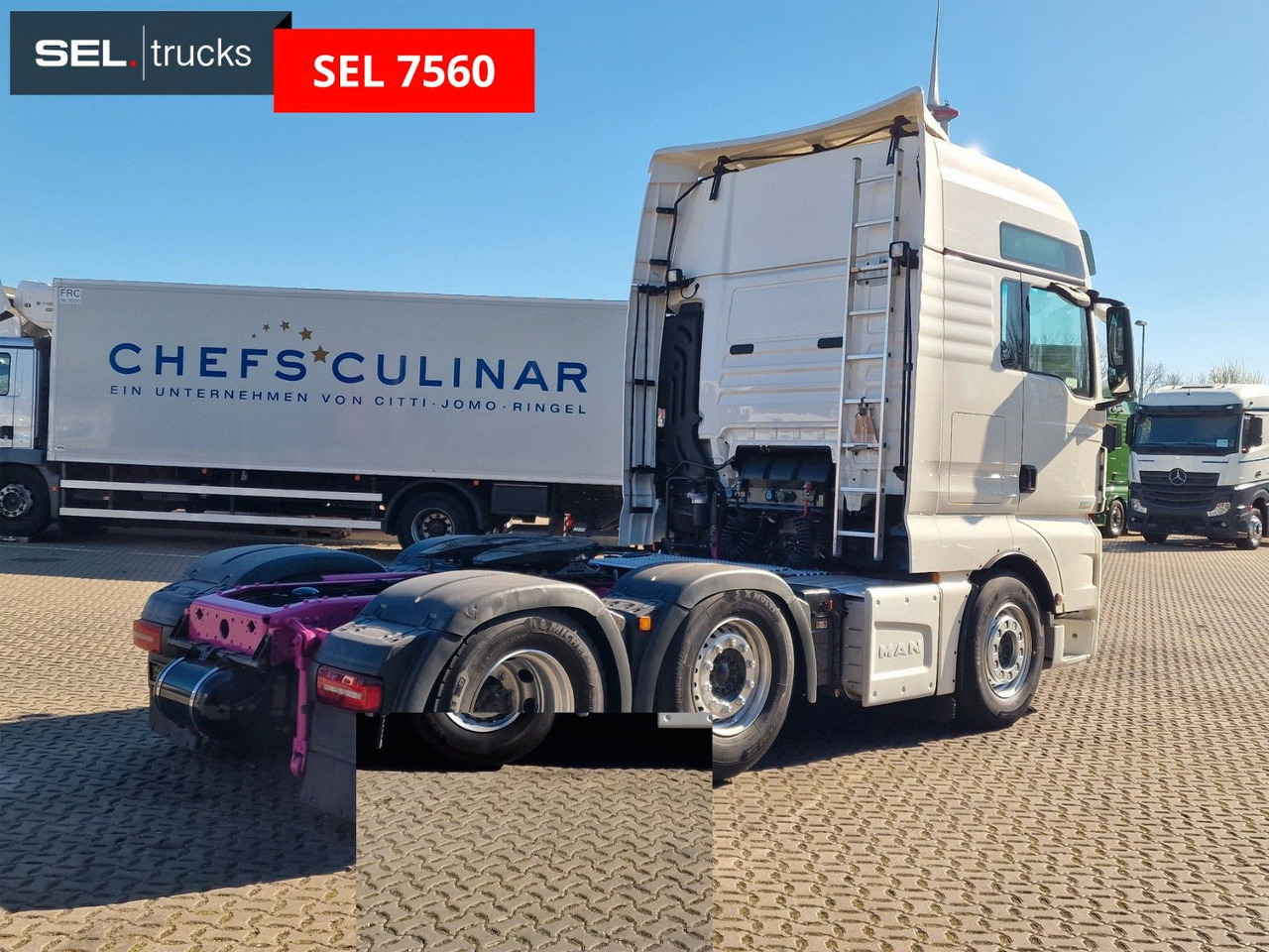 MAN TGX 26.580 6x2/4 BLS / Intarder Lenkachse - Tractor: foto 5 MAN TGX 26.580 6x2/4 BLS / Intarder Lenkachse - Tractor: foto 5