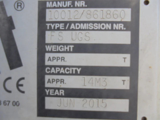 Caminhão de lixo Ginaf C 3127 N EURO 6 NL TRUCK: foto 14