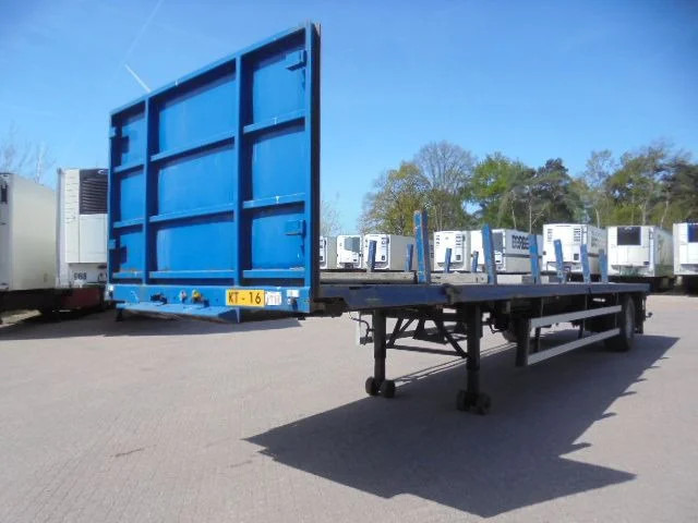 Groenewegen DRO 10 10B - Semi-reboque plataforma/ Caixa aberta: foto 1 Groenewegen DRO 10 10B - Semi-reboque plataforma/ Caixa aberta: foto 1