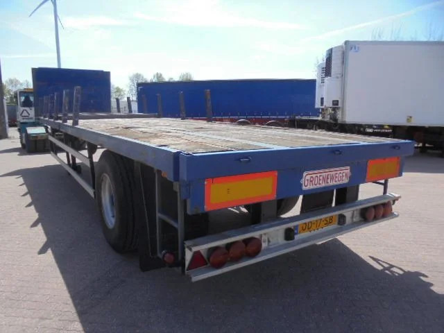 Groenewegen DRO 10 10B - Semi-reboque plataforma/ Caixa aberta: foto 3 Groenewegen DRO 10 10B - Semi-reboque plataforma/ Caixa aberta: foto 3