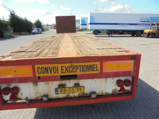 Semi-reboque plataforma/ Caixa aberta Kromhout 3AOUH-16-27: foto 11