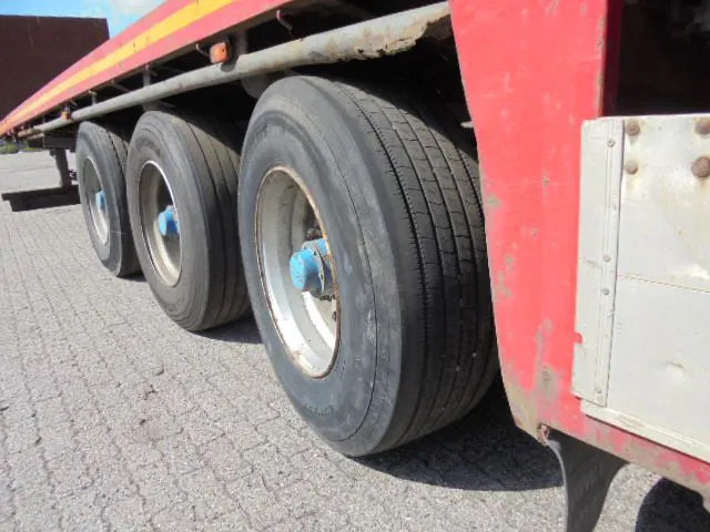 Semi-reboque plataforma/ Caixa aberta Kromhout 3AOUH-16-27: foto 12