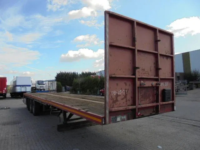 Semi-reboque plataforma/ Caixa aberta Kromhout 3AOUH-16-27: foto 6