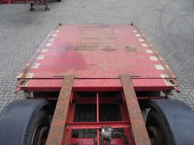 Semi-reboque transportador de contêineres/ Caixa móvel Netam-Fruehauf OCCR 36 324 NL KENTEKEN STEEL SPRINGS: foto 11