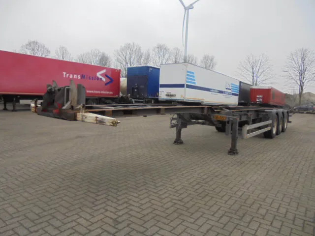 Pacton BPM 00-18 ACXXX NL TRAILER - Semi-reboque transportador de contêineres/ Caixa móvel: foto 1 Pacton BPM 00-18 ACXXX NL TRAILER - Semi-reboque transportador de contêineres/ Caixa móvel: foto 1