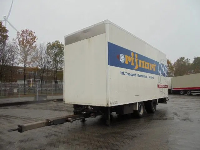Pacton MXD218 - Reboque furgão: foto 1 Pacton MXD218 - Reboque furgão: foto 1