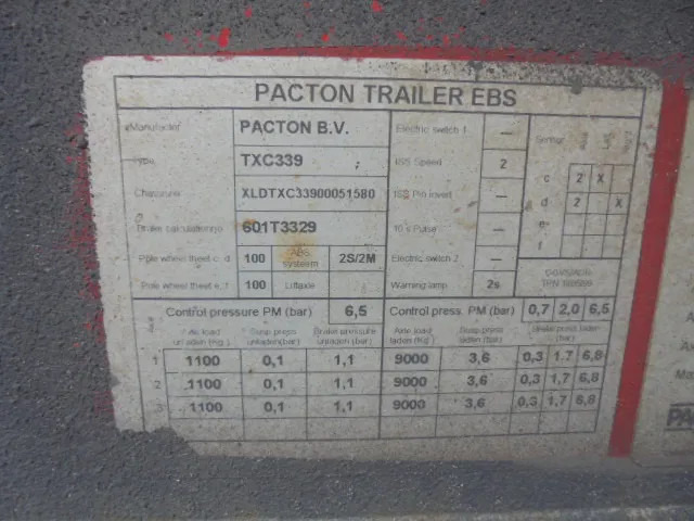 Locação financeira de Pacton T3-007 40 45 FT Pacton T3-007 40 45 FT: foto 13