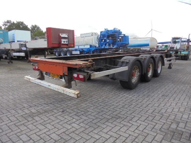 Semi-reboque transportador de contêineres/ Caixa móvel Pacton T3 007 45 FT NL KENTEKEN 10X IN STOCK: foto 8