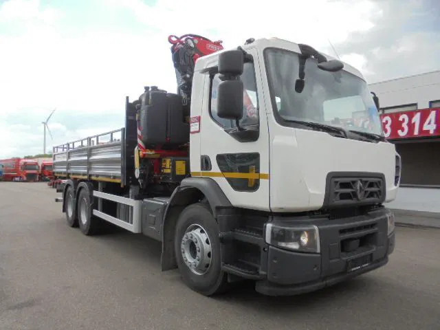 Renault 320 6X4 + FASSI F245 DEMO UNUSED NL TRUCK - Camião de caixa aberta/ Plataforma, Camião grua: foto 2 Renault 320 6X4 + FASSI F245 DEMO UNUSED NL TRUCK - Camião de caixa aberta/ Plataforma, Camião grua: foto 2