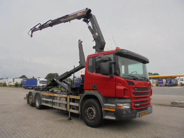 Scania P400 6X2 - Camião polibenne, Camião grua: foto 3 Scania P400 6X2 - Camião polibenne, Camião grua: foto 3