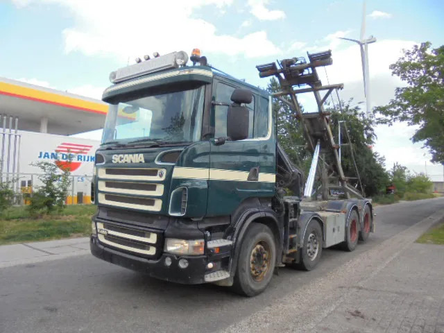 Scania R420 LB 8X2 LIFTAS - Camião com sistema de cabo, Camião grua: foto 1 Scania R420 LB 8X2 LIFTAS - Camião com sistema de cabo, Camião grua: foto 1