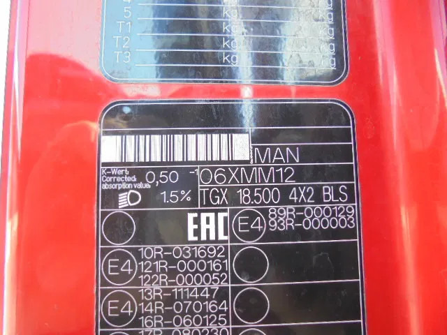 Locação financeira de MAN TGX 18.500 500 XXL + RETARDER MAN TGX 18.500 500 XXL + RETARDER: foto 17
