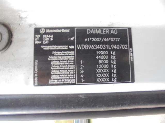 Tractor Mercedes-Benz Actros 1845 LS ADR: foto 16