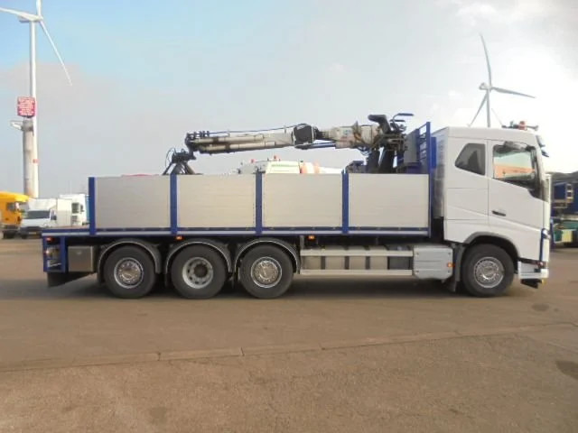 Volvo FH FH 460 8X2 - Camião de caixa aberta/ Plataforma, Camião grua: foto 1 Volvo FH FH 460 8X2 - Camião de caixa aberta/ Plataforma, Camião grua: foto 1