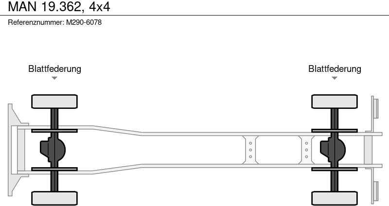 Camião basculante MAN 19.362, 4x4: foto 20 Camião basculante MAN 19.362, 4x4: foto 20