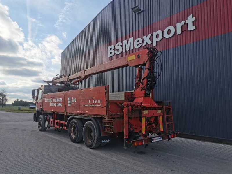 MAN 25.422 flatbed truck - Camião de caixa aberta/ Plataforma, Camião grua: foto 5 MAN 25.422 flatbed truck - Camião de caixa aberta/ Plataforma, Camião grua: foto 5