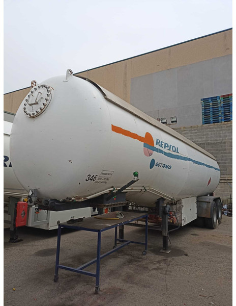 ACERBI Eurotechnika 41490 Spring-Spring. gas tank trailer - Semi-reboque: foto 1 ACERBI Eurotechnika 41490 Spring-Spring. gas tank trailer - Semi-reboque: foto 1