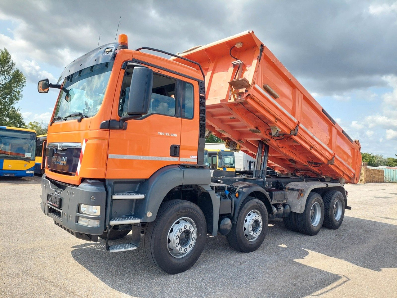 MAN TGS 35.480 8x4 BB Meiller Bordmatik - Camião basculante: foto 1 MAN TGS 35.480 8x4 BB Meiller Bordmatik - Camião basculante: foto 1