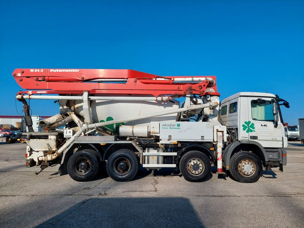 Autobetoneira com bomba Mercedes-Benz Actros 4141 BB Putzmeister M24-3: foto 6