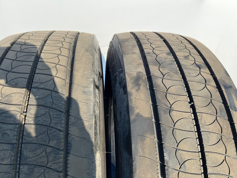 Bridgestone Bridgestone 315/70R22.5 H-STEER002 ECOPIA 156/154 M M+S 3PMSF gebruikte set - Pneu para Camião: foto 2 Bridgestone Bridgestone 315/70R22.5 H-STEER002 ECOPIA 156/154 M M+S 3PMSF gebruikte set - Pneu para Camião: foto 2