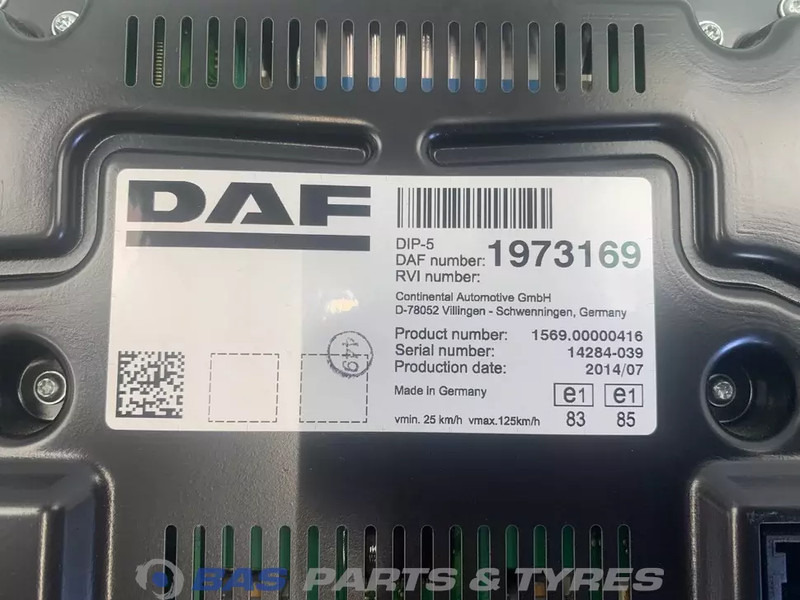 DAF XF106 - Painel de instrumentos para Camião: foto 3 DAF XF106 - Painel de instrumentos para Camião: foto 3