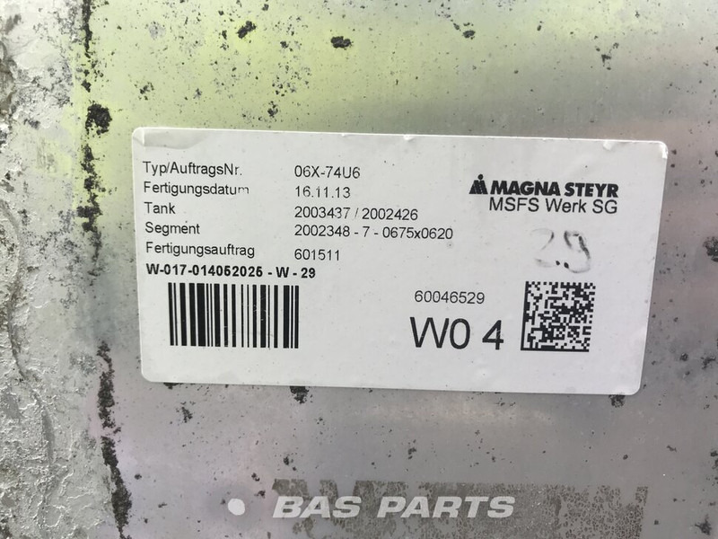 MAN Brandstoftank MAN 250 Liter 81122016245 - Tanque de combustível para Camião: foto 5 MAN Brandstoftank MAN 250 Liter 81122016245 - Tanque de combustível para Camião: foto 5