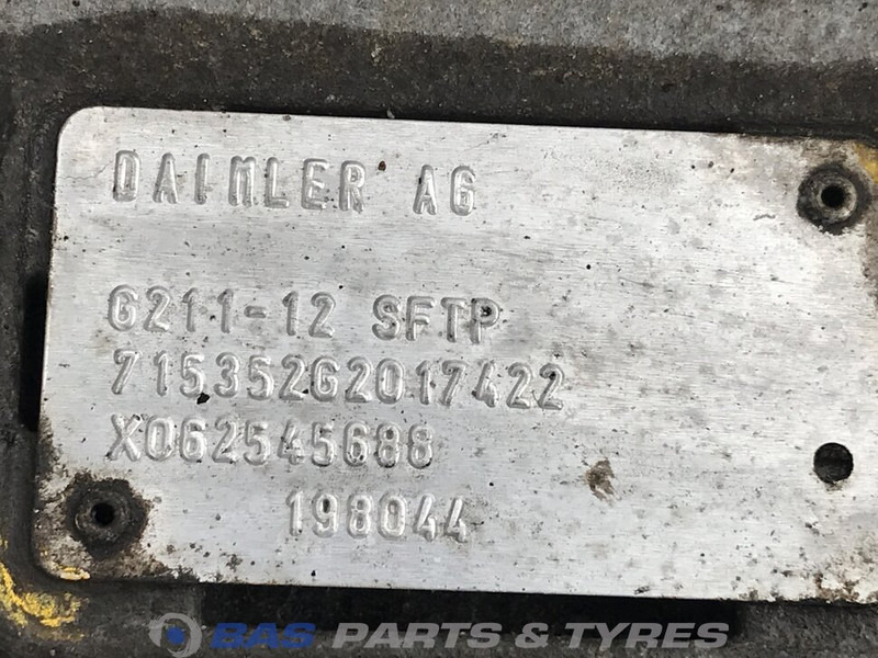 Mercedes-Benz Actros MP4 Mercedes G211-12 KL Powershift 3 Versnellingsbak A 001 260 36 00 - Caixa de velocidade para Camião: foto 5 Mercedes-Benz Actros MP4 Mercedes G211-12 KL Powershift 3 Versnellingsbak A 001 260 36 00 - Caixa de velocidade para Camião: foto 5