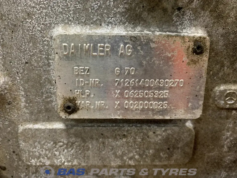 Mercedes-Benz Atego Mercedes G70-6 Powershift 3 Versnellingsbak A 001 260 36 00 - Caixa de velocidade para Camião: foto 5 Mercedes-Benz Atego Mercedes G70-6 Powershift 3 Versnellingsbak A 001 260 36 00 - Caixa de velocidade para Camião: foto 5