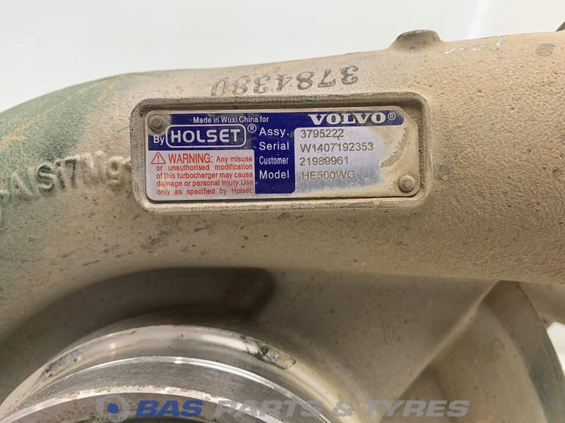Volvo Turbo Volvo 21668959 - Turbocompressor para Camião: foto 3 Volvo Turbo Volvo 21668959 - Turbocompressor para Camião: foto 3