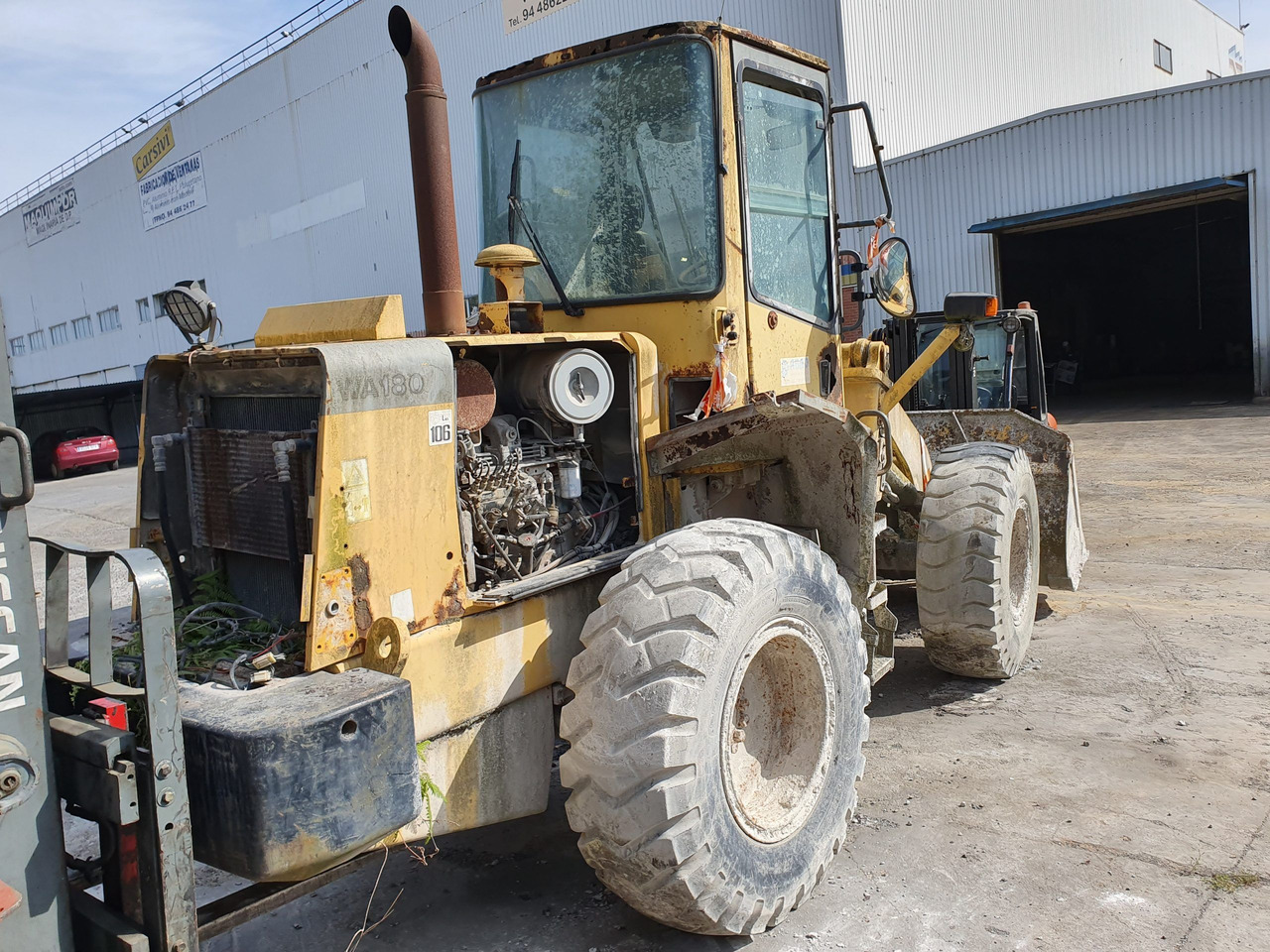 KOMATSU WA180.3 N/S:53070 - Pá carregadora de rodas: foto 1 KOMATSU WA180.3 N/S:53070 - Pá carregadora de rodas: foto 1