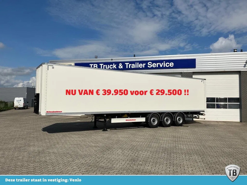 Kässbohrer SBT / 20 - 12 / 27 - Gesloten oplegger met 2x liftassen - Semi-reboque furgão: foto 1 Kässbohrer SBT / 20 - 12 / 27 - Gesloten oplegger met 2x liftassen - Semi-reboque furgão: foto 1