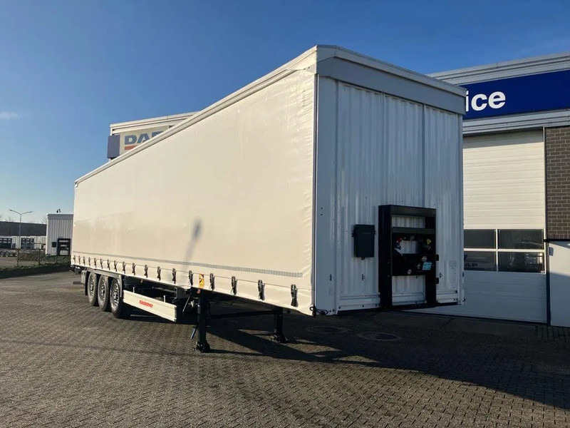 Kässbohrer SCS X / 90 - 12 / 27 Schuifzeilen met twee liftassen en hefdak 500mm - Semi-reboque de lona: foto 2 Kässbohrer SCS X / 90 - 12 / 27 Schuifzeilen met twee liftassen en hefdak 500mm - Semi-reboque de lona: foto 2