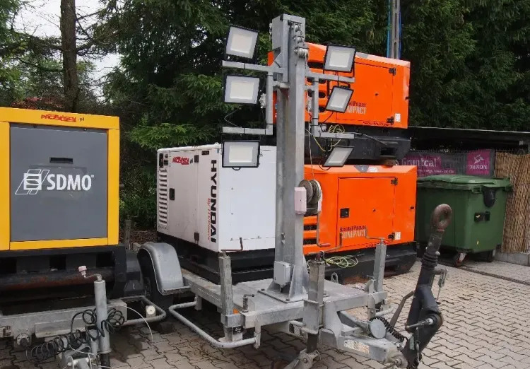Agregat prądotwórczy Hiunday maszt oświetleniowy - Gerador elétrico: foto 2 Agregat prądotwórczy Hiunday maszt oświetleniowy - Gerador elétrico: foto 2
