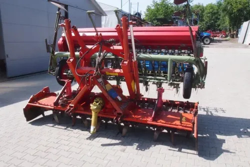 Agregat uprawowo-siewny Kuhn HRB 301 2000 brona aktywna wirująca KUHN NODET - Semeadora combinada: foto 2 Agregat uprawowo-siewny Kuhn HRB 301 2000 brona aktywna wirująca KUHN NODET - Semeadora combinada: foto 2