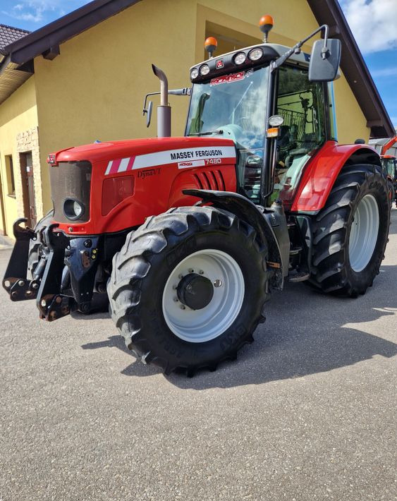 Ciągnik Massey Ferguson MF 7480 TV 2008 Massey Ferguson 7480 Dyna-TV - Trator: foto 1 Ciągnik Massey Ferguson MF 7480 TV 2008 Massey Ferguson 7480 Dyna-TV - Trator: foto 1