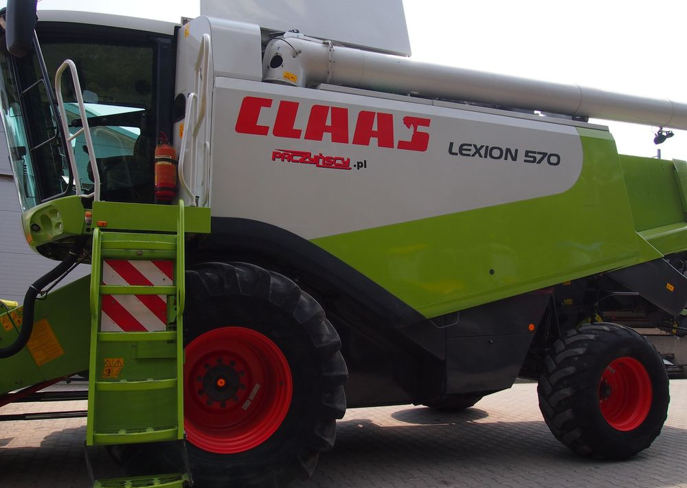 Kombajn zbożawy Claas Lexon 570 Kombajn zbożowy CLAAS LEXION 570+ heder VARIO 7,5m - Ceifeira debulhadora: foto 4 Kombajn zbożawy Claas Lexon 570 Kombajn zbożowy CLAAS LEXION 570+ heder VARIO 7,5m - Ceifeira debulhadora: foto 4