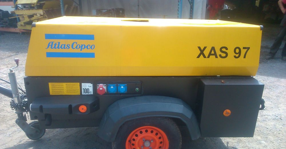 Kompresor Atlas Copco Atlas copco XAS 97 2015 Kompresor sprężarka śrubowa+ agregat prądotwórczy 12KVA - Compressor de ar: foto 1 Kompresor Atlas Copco Atlas copco XAS 97 2015 Kompresor sprężarka śrubowa+ agregat prądotwórczy 12KVA - Compressor de ar: foto 1