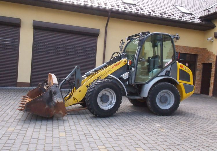 Ładowarka Wacker 346 2014 Ładowarka Kramer-Wacker 850 - Pá carregadora de rodas: foto 2 Ładowarka Wacker 346 2014 Ładowarka Kramer-Wacker 850 - Pá carregadora de rodas: foto 2