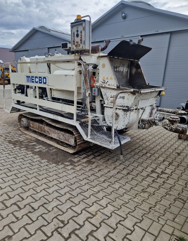 Pompa do betonu Mecbo CAR TCACK P6.80 APV/DI 90bar 2007 Pompa do betonu MECBO P6.80 na gąsienicach - Bomba de betão estacionária: foto 1 Pompa do betonu Mecbo CAR TCACK P6.80 APV/DI 90bar 2007 Pompa do betonu MECBO P6.80 na gąsienicach - Bomba de betão estacionária: foto 1