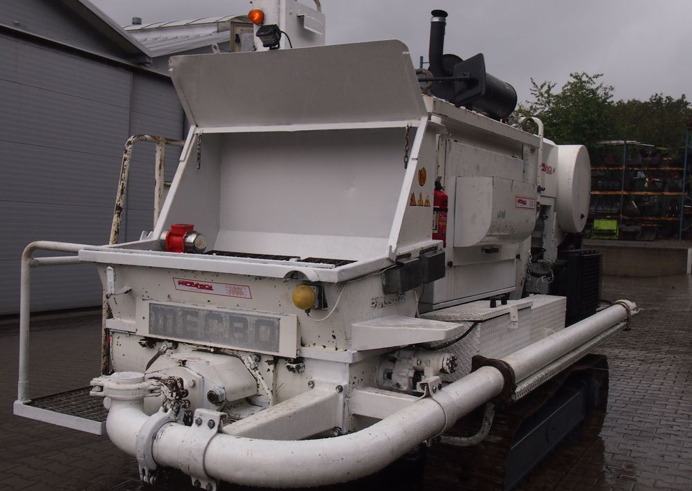 Pompa do betonu Mecbo Cartrack P4,65 APV 70bar 2009 Pompa do betonu MECBO P4,65 na gąsienicach - Bomba de betão estacionária: foto 2 Pompa do betonu Mecbo Cartrack P4,65 APV 70bar 2009 Pompa do betonu MECBO P4,65 na gąsienicach - Bomba de betão estacionária: foto 2