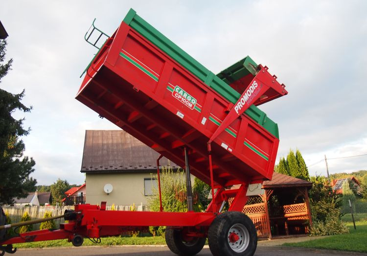 Przyczepa Cargo CP100M 2000 Przyczepa rolnicze wywrotka CARGO - Reboque basculante agrícola: foto 1 Przyczepa Cargo CP100M 2000 Przyczepa rolnicze wywrotka CARGO - Reboque basculante agrícola: foto 1