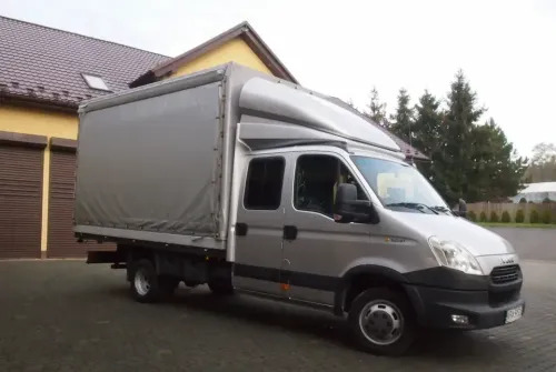 Samochód Iveco Daily 35c21 2012 DMC 3,5T DOKA dubel kabina - Carrinha de lona, Carrinha cabine dupla: foto 1 Samochód Iveco Daily 35c21 2012 DMC 3,5T DOKA dubel kabina - Carrinha de lona, Carrinha cabine dupla: foto 1