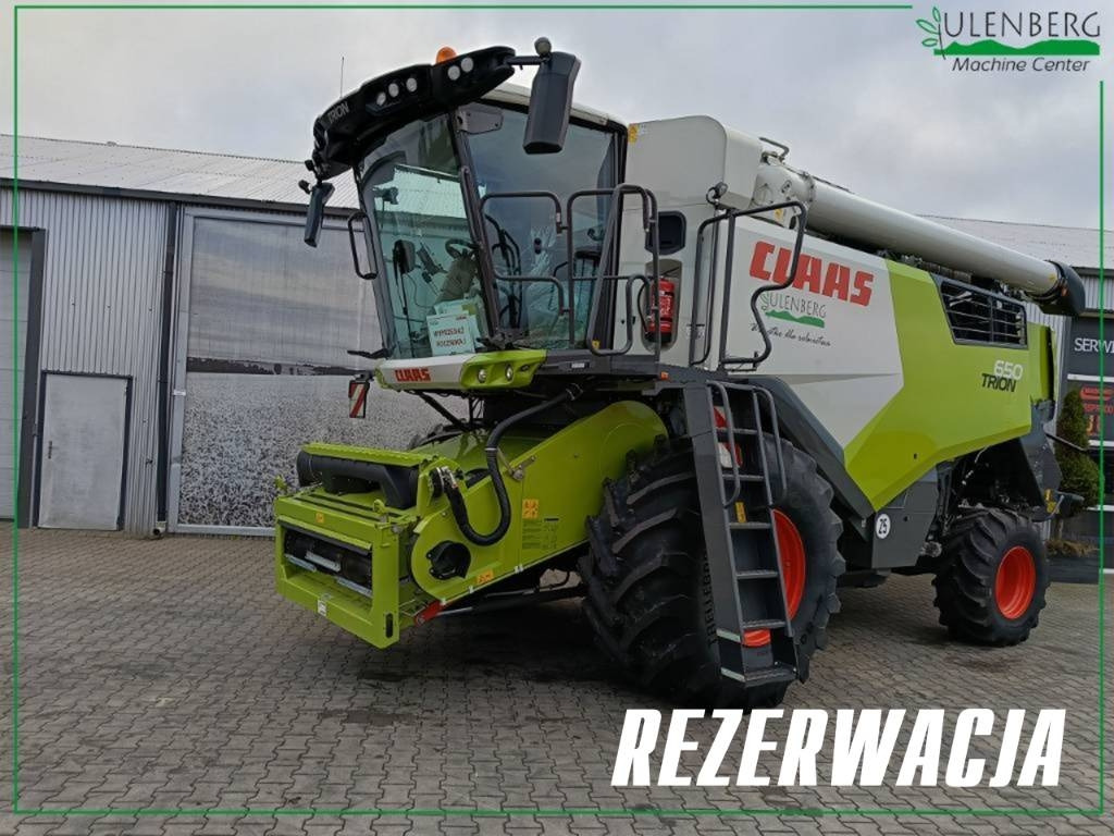 Claas TRION 650 - Ceifeira debulhadora: foto 1 Claas TRION 650 - Ceifeira debulhadora: foto 1