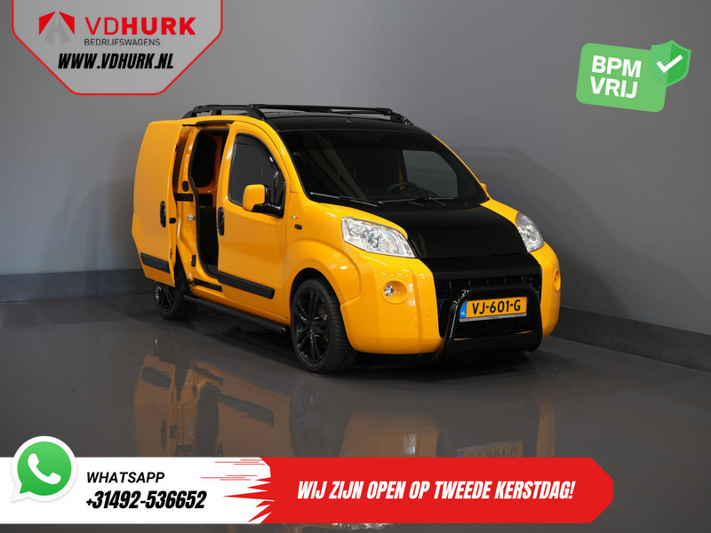 Furgão compacto Fiat Fiorino 1.3 MJ 95 pk BPM VRIJ UNIEK! NL Auto/ APK 05-2026/ Carplay/ Gestof. Laadruimte/ Trekhaak/ Airco: foto 9