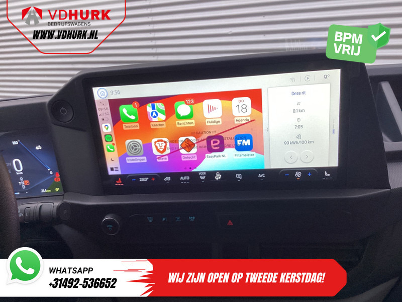 Furgão, Carrinha elétrica Ford E-Transit Custom 320 Trend 65 kWh 330 km WLTP LED/ Snellader/ 2.3t Trekverm./ Stoelverw./ Carplay/ Climate/ Camera/ PDC/ Cruise: foto 13